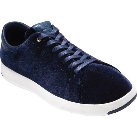 NWT Cole Haan GrandPrø Tennis Velvet Sneaker Wmn's - Picture 1 of 5